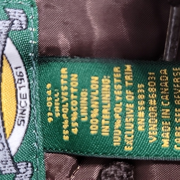 Cabela's Size XL Camo Hunting Jacket with Brown Trim and Hood, Exc. Used Cond. - Picture 7 of 12